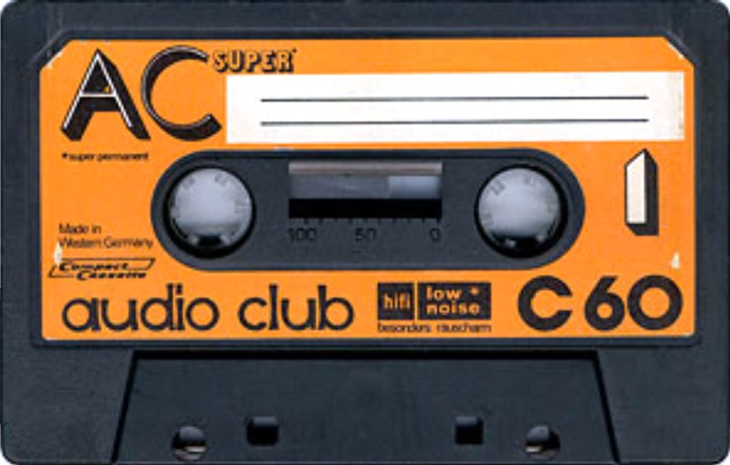 Compact Cassette: Unknown Audio Club -  60