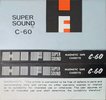 Compact Cassette Super Sound 90 Type I Normal 1981 Hong Kong