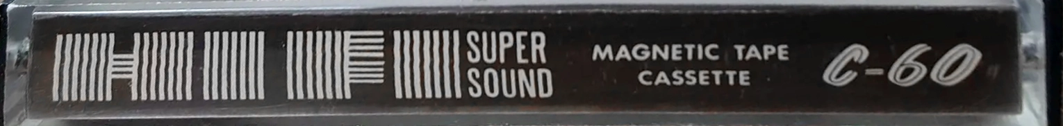 Compact Cassette Super Sound 90 Type I Normal 1981 Hong Kong