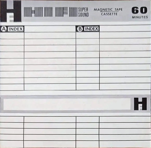 Compact Cassette Super Sound 90 Type I Normal 1981 Hong Kong