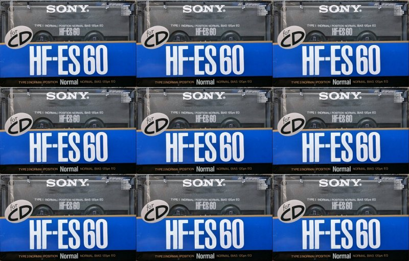 Compact Cassette: Sony  - HF-ES 60