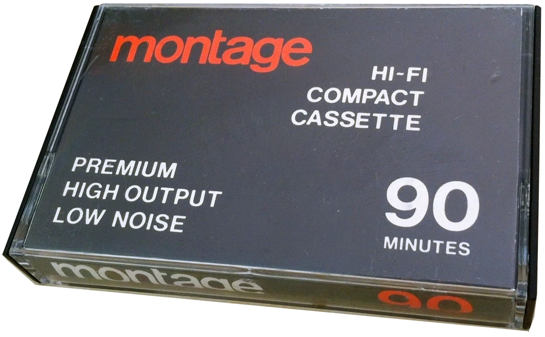Compact Cassette Montage 90 Type I Normal Unknown Country