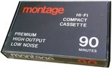 Compact Cassette Montage 90 Type I Normal Unknown Country