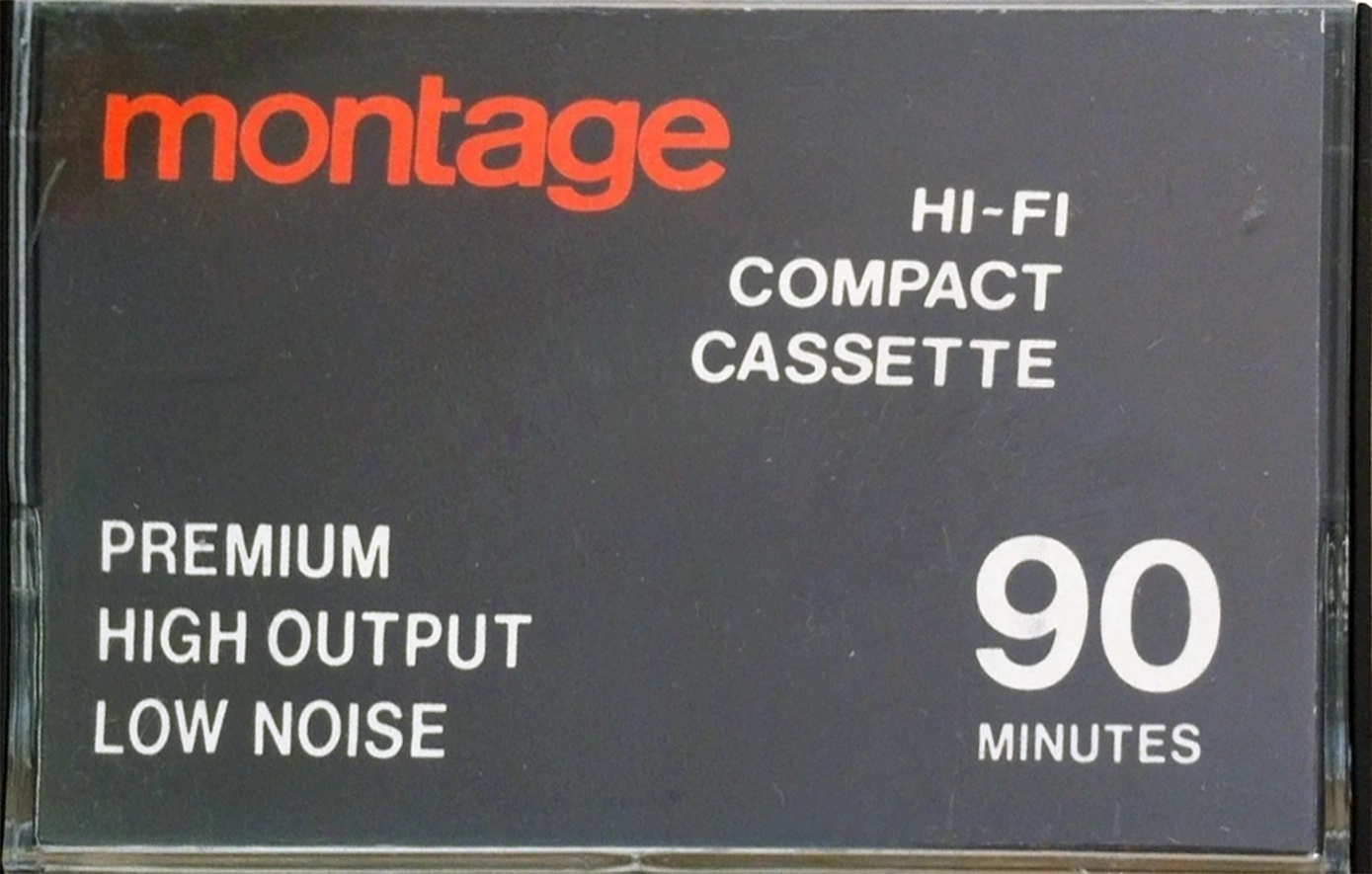 Compact Cassette Montage 90 Type I Normal Unknown Country