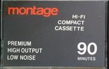 Compact Cassette Montage 90 Type I Normal Unknown Country