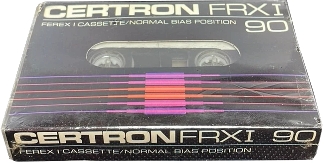Compact Cassette Certron Ferex 90 "FRX I" Type I Normal 1976 USA