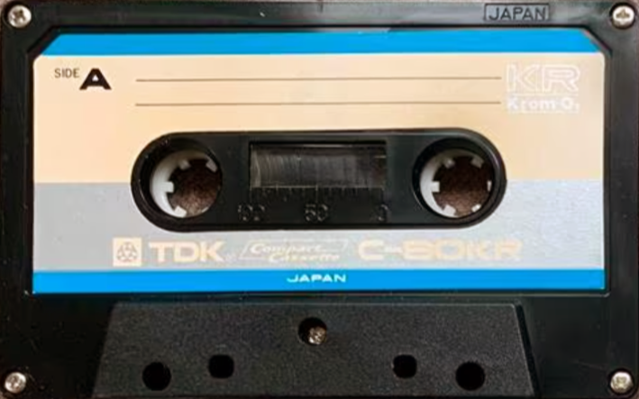 Compact Cassette TDK KR Krom 90 Type II Chrome 1972 USA