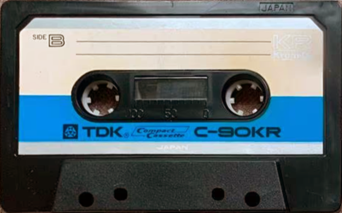 Compact Cassette TDK KR Krom 90 Type II Chrome 1972 USA
