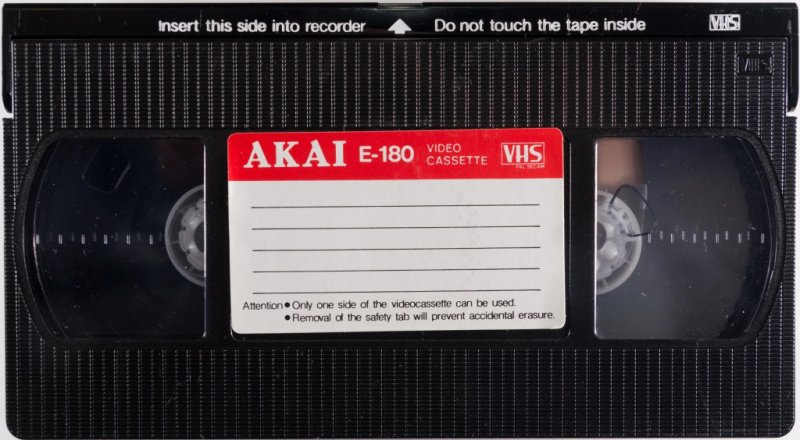 VHS, Video Home System Akai 180 Type I Normal Japan