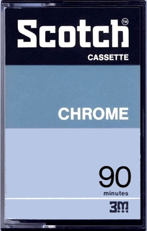 Compact Cassette: 3M Scotch - Chrome 90