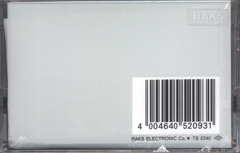 Compact Cassette RAKS Raks `n Roll 60 Type I Normal 1996 Europe