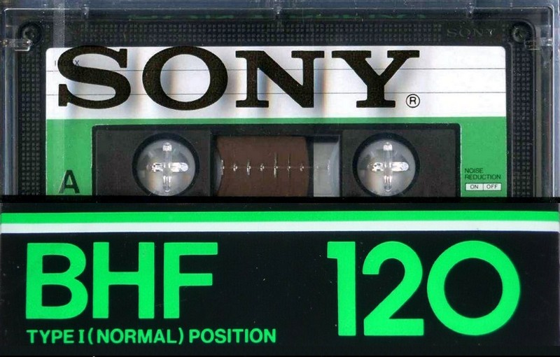 Compact Cassette Sony BHF 120 Type I Normal 1978 Japan