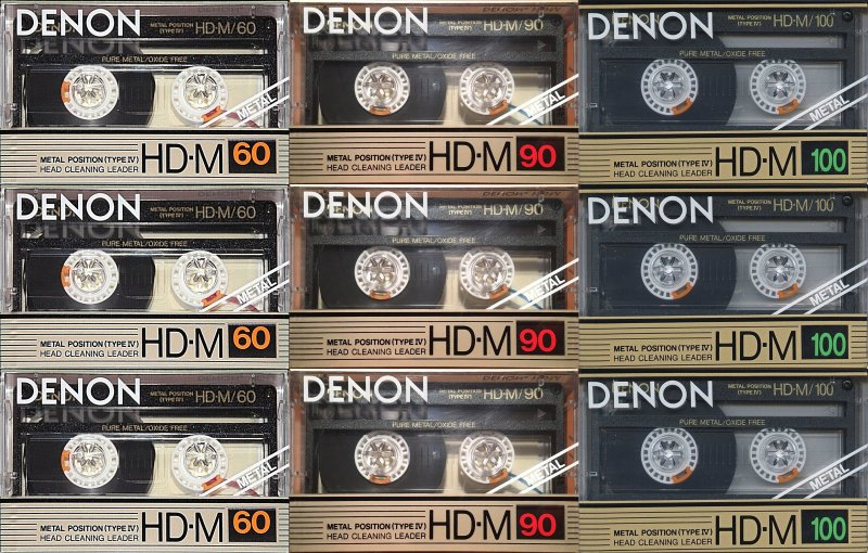 Compact Cassette: Nippon Columbia / Denon Denon - HD-M 90