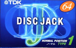 Compact Cassette TDK DJ1 Disc Jack 64 "DJ1-64F" Type I Normal 1999 Japan