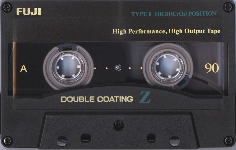 Compact Cassette Fuji Z 90 Type II Chrome 1995 North America