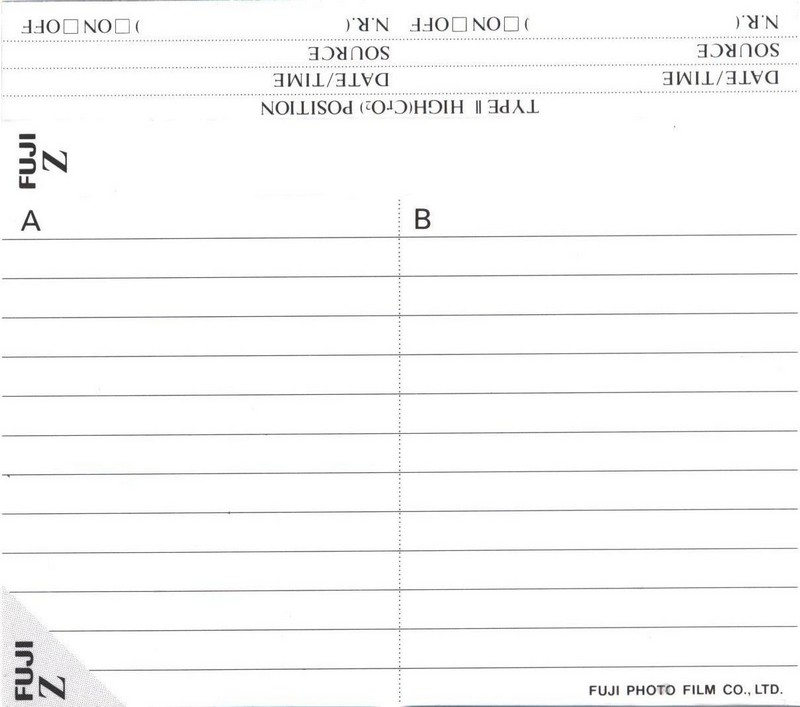 Compact Cassette: FUJI Fuji - Z 90