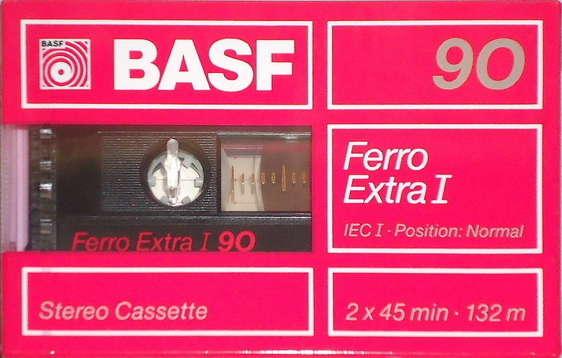 Compact Cassette: BASF  - Ferro Extra I 90