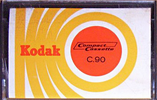 Compact Cassette Kodak 90 Type I Normal 1971 Europe