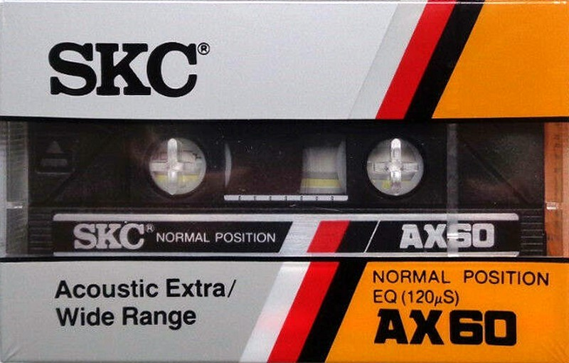 Compact Cassette: Sunkyong Magnetic Limited (SKM) SKC - AX 60