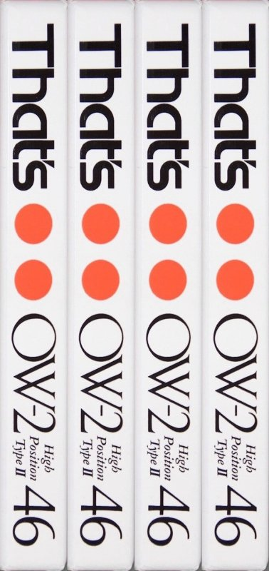 Compact Cassette: Taiyo Yuden Thats - OW-2 46