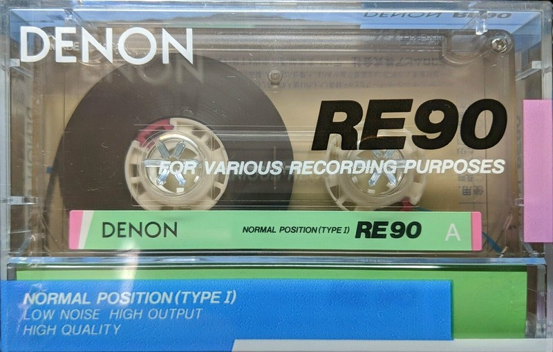 Compact Cassette: Nippon Columbia / Denon Denon - Re 90