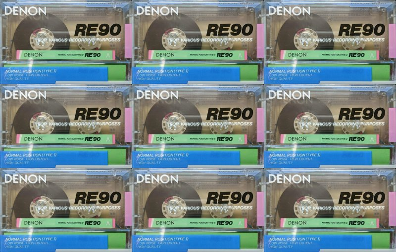 Compact Cassette: Nippon Columbia / Denon Denon - Re 90