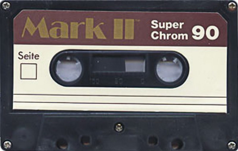Compact Cassette Mark II Super Chrom 90 Type II Chrome 1980 Europe