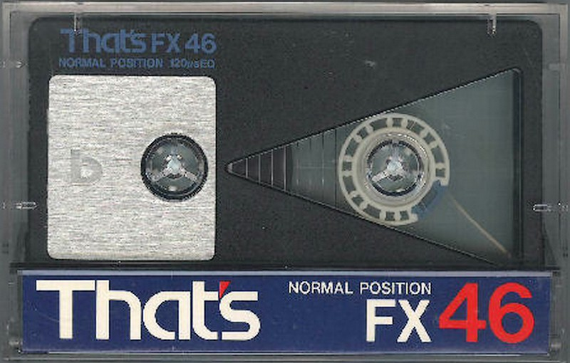 Compact Cassette Thats FX 46 Type I Normal 1983 Japan