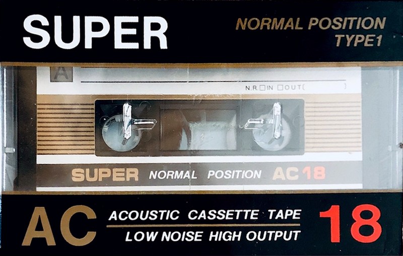 Compact Cassette Super AC 18 Type I Normal Japan