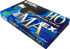 Compact Cassette TDK MAEX 110 "MAEX-110" Type IV Metal 1998 Japan