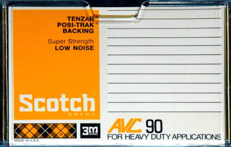 Compact Cassette Scotch AVC 90 Type I Normal 1971 USA