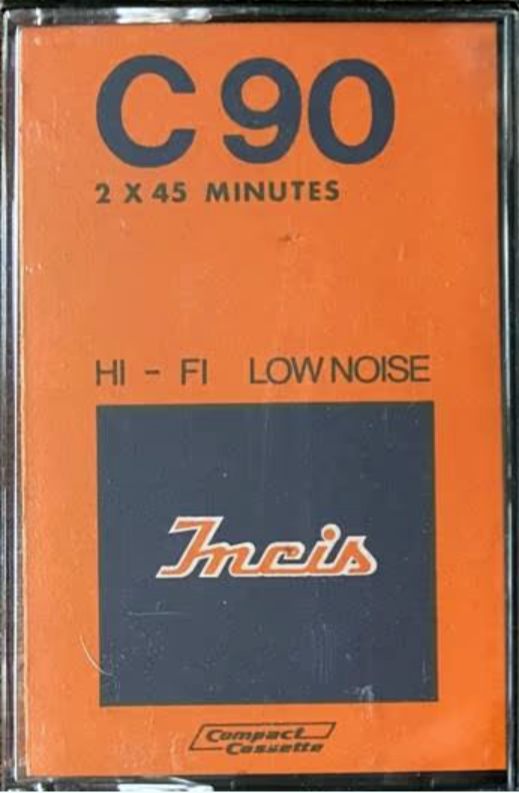Compact Cassette Incis 90 Type I Normal Unknown Country