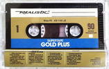 Compact Cassette SUPERTAPE Gold Plus 90 "44-9260" Type I Normal 1978 Europe