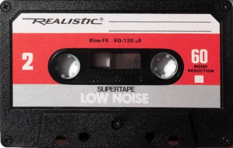 Compact Cassette Realistic 60 Type I Normal 1977 USA