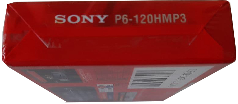 Video8, Hi8, Digital8 Sony MP 120 "P6-120HMP3" Type IV Metal 1997 Japan