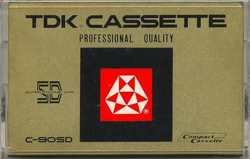 Compact Cassette TDK SD 90 Type I Normal 1970 Europe
