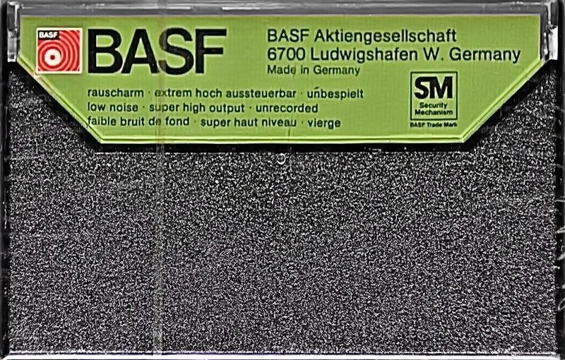 Compact Cassette BASF Ferro Super LH I 90 Type I Normal 1978 Europe