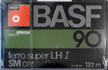 Compact Cassette BASF Ferro Super LH I 90 Type I Normal 1978 Europe