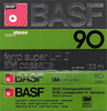 Compact Cassette BASF Ferro Super LH I 90 Type I Normal 1978 Europe
