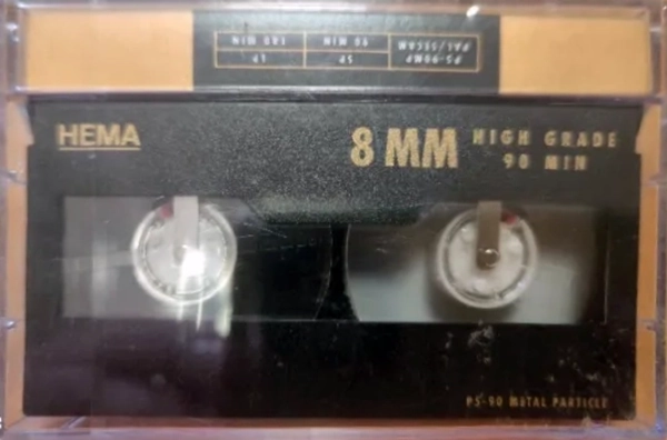 Video8, Hi8, Digital8 Hema 90 "P5-90MP" Type IV Metal Europe