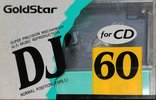 Compact Cassette Goldstar DJ 60 Type I Normal 1991 Japan