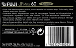 Compact Cassette Fuji JP Metal 60 Type IV Metal 1992 Europe