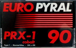 Compact Cassette Europyral PRX-1 90 Type I Normal 1984 France