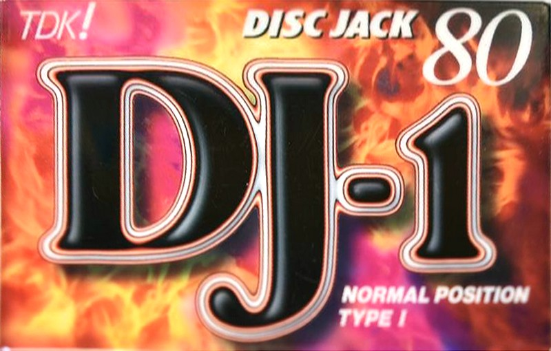 Compact Cassette TDK DJ1 Disc Jack 80 "DJ1-80N" Type I Normal 1996 Japan