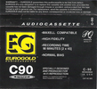 Compact Cassette Eurogold 90 Type I Normal USA