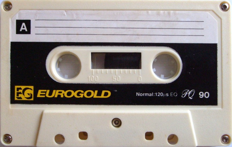 Compact Cassette: Unknown Euro Gold -  90