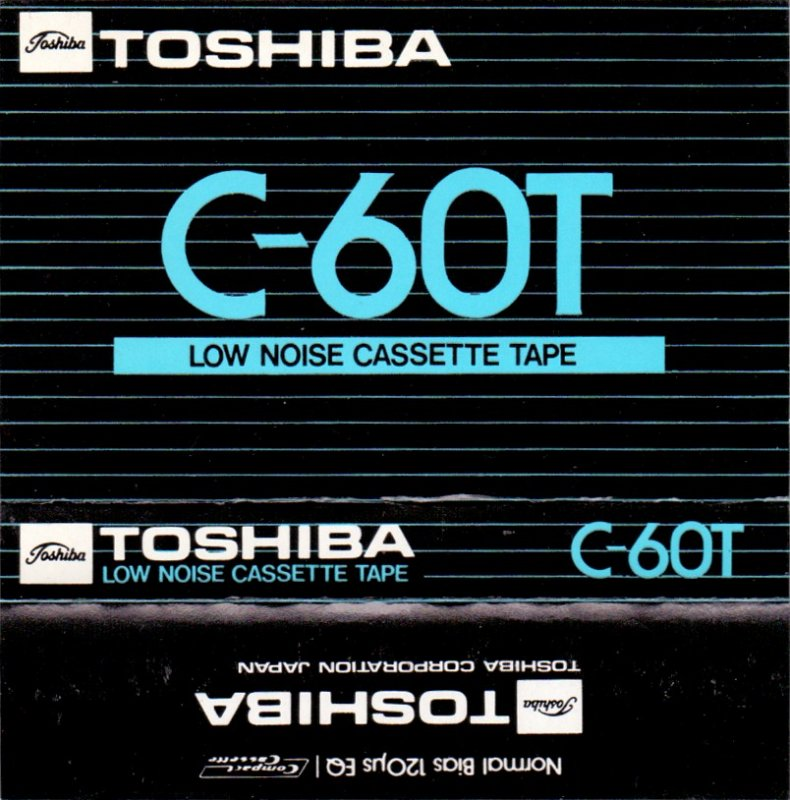 Compact Cassette Toshiba T 60 Type I Normal 1973 Europe