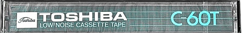 Compact Cassette Toshiba T 60 Type I Normal 1973 Europe