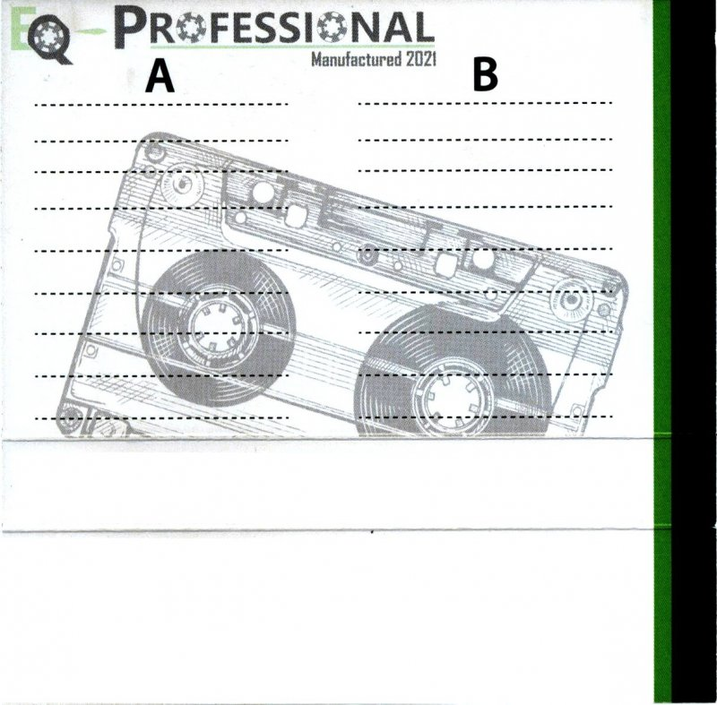 Compact Cassette EQ Professional 90 Type I Normal 2021 UK