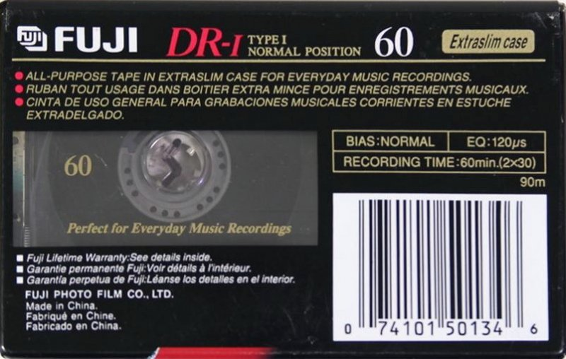 Compact Cassette: FUJI Fuji - DR-I 60